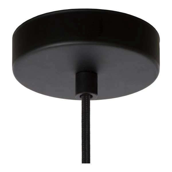 Lucide DOUNIA - Pendelleuchten - Ø 25 cm - 1xE27 - Schwarz - DETAIL 1